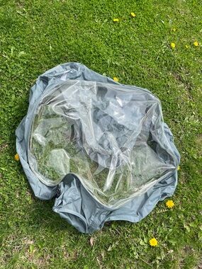 Bob Gear Double Duallie Stroller Weathershield Rain Cover EUC